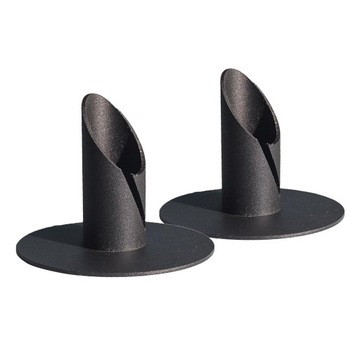 Набор из 2-х свечей для конических подсвечников по кругу.