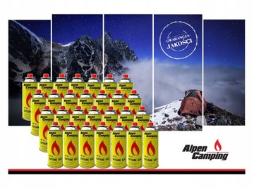 ГАЗОВЫЙ картридж ALPEN CAMPING газовый картридж 400мл x28
