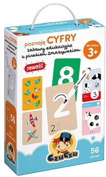CZUCZU POZNAJĘ CYFRY ZABAWY EDUKACYJNE Z PISAKIEM