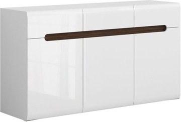 Komoda z Szufladami Azteca Trio Black Red White