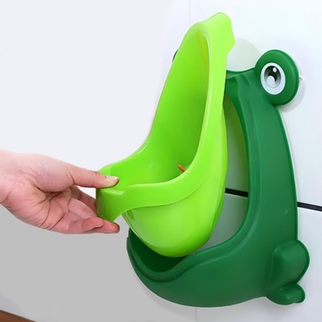 ПИСУС-ГОРШОК ДЛЯ ДЕТЕЙ МАЛЬЧИК НА СТЕНЕ ЛЯГУШКА