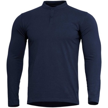 Koszulka z długim rękawem Pentagon Romeo Henley 2.0 D/R - Granatowa 3XL