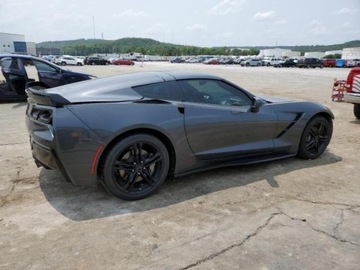 Chevrolet Corvette C7 2017 Chevrolet Corvette stingray 1lt, 2017r., 6.2L 6.2 Benzyna 455KM, zdjęcie 2