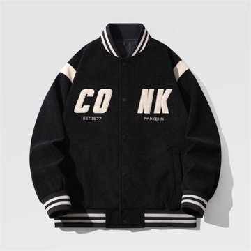 2023 Men's Letter Print Jacket Couple Street Hip H