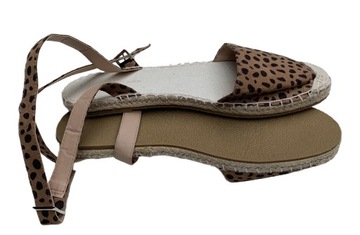 Espadryle Sandały Panterka New Look 39 Cętki