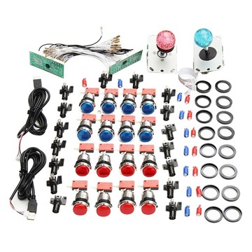 Odtwarzacz LED Arcade Zestaw DIY do gry USB PC Cze