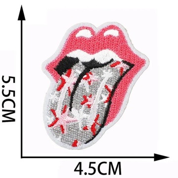 РОЗОВЫЕ ТЕРМОЗАШИВКИ ДЛЯ ВЫШИВКИ РЮКЗАК ОДЕЖДЫ 21 ШТ.