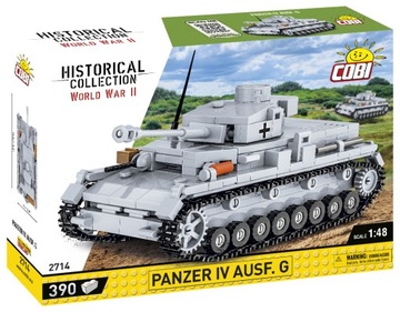 COBI 2714 БЛОКИ НЕМЕЦКОГО ТАНК PANZER IV AUSF.G