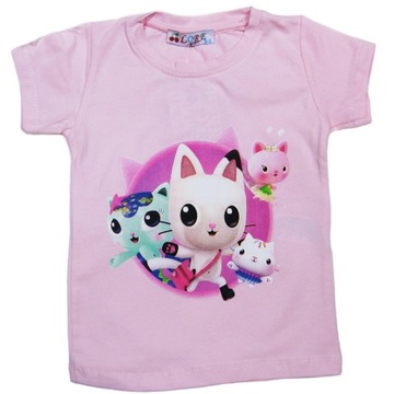 Bluzka Bluzeczka Koszulka na Lato T-SHIRT Kotki * 86
