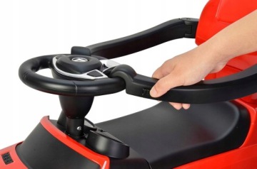 Mercedes Push Ride On 3in1 Барьеры Красный 3288
