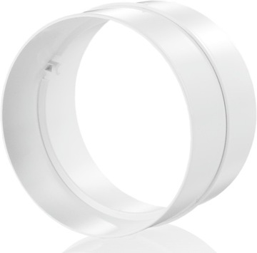 ŁĄCZNIK ZŁĄCZKA NYPEL KANAŁU WENTYLACYJNEGO RURA OKRĄGŁA PCV Ø 100mm /493