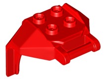 Lego 27167 Pancerz Zbroja Czerwony (3G)