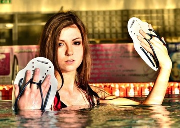 ТРЕНИРОВОЧНЫЕ ВЕСЛА РУЧНЫЕ ВЕСЛА S AQUASPEED