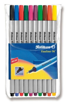 10x FINELINER 96 0,4 ММ ПЕЛИКАН