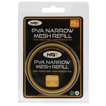 NGT PVA Refill - zapas tunel 25mm /7 metrów