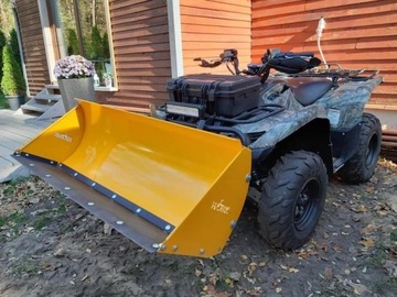 Снегоочиститель Quad ковш быстрой сборки 2 в 1 YAMAHA GRIZZLY 550 700