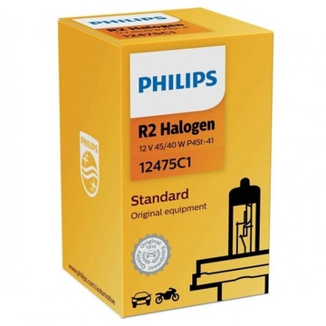 Żarówka R2 PHILIPS Standard 12V 45/40W