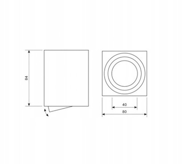 НАВЕРХНОСТНЫЙ ГАЛОГЕННЫЙ СВЕТОДИОДНЫЙ СВЕТ GU10
