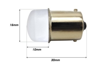 P21W Светодиодная красная лампа R5W, R10W, BA15S 12V CANBUS, матовая, прочная