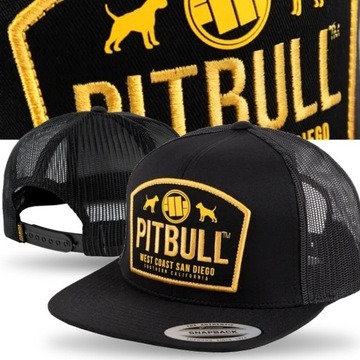 CZAPKA Z DASZKIEM MĘSKA DAMSKA PIT BULL SPORTOWA BEJSBOLÓWKA PITBULL