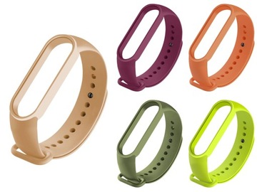 5x PASKI OPASKI ZAMIENNE do XIAOMI MI BAND 3/4 ZESTAW 29 KOLORÓW