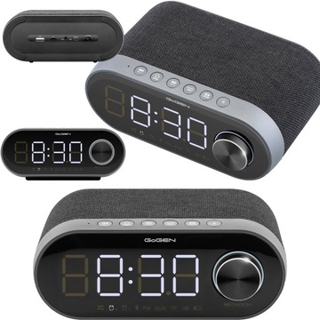 RADIOBUDZIK RADIO BUDZIK ZEGAR BLUETOOTH USB MP3