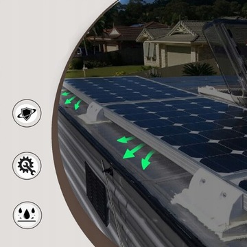 МОНТАЖНЫЙ КРОНШТЕЙН ДЛЯ СОЛНЕЧНЫХ ФОТОЭЛЕКТРИЧЕСКИХ ПАНЕЛЕЙ ДЛЯ ПРИЦЕПОВ С КАМЕРОЙ