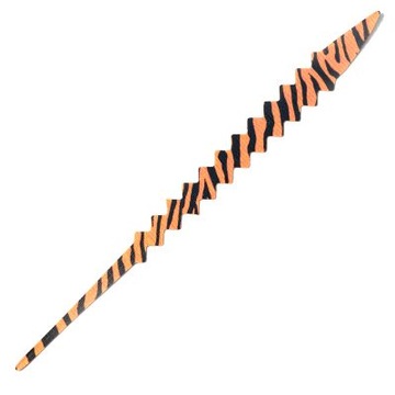 Saddle Tail XL 70219 Orange Fluo Barred