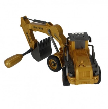 ВИНТОВЫЙ ИГРУШЕЧНЫЙ ЭКСКАВАТОР ТВОРЧЕСКИЕ ДЕТСКИЕ ИГРУШКИ МЕГА ТВОРЧЕСКАЯ МАШИНКА