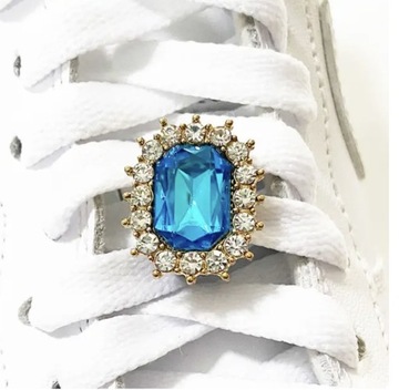 Симпатичные декоративные зажимы для обуви из камня и металла для женщин и мужчин