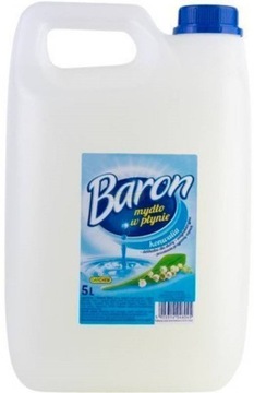 Baron Mydło w Płynie Antybakteryjne Konwalia 5L