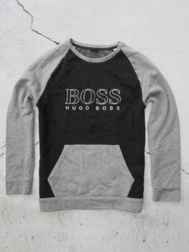 Hugo Boss bluza crewneck z kangurkiem M/L