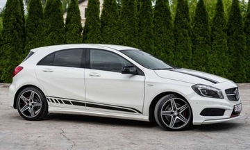 Mercedes Klasa A W176 Hatchback 5d Facelifting 250 211KM 2015 Mercedes-Benz Klasa A SPORT-Pakiet 2.0B 211Ps Skora Bixenon Navi Ledy Kame, zdjęcie 10