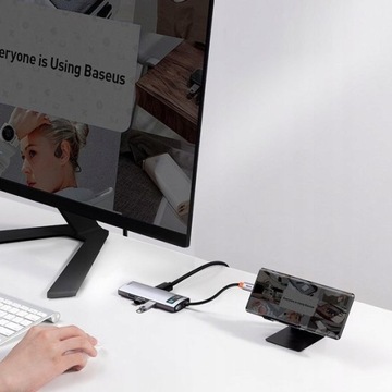 Разветвитель портов BASEUS 3.0 USB HUB 3x USB Slim