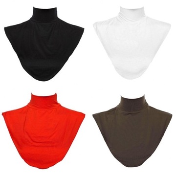 4szt. Modalny top unisex z golfem. Prosty