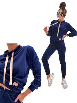KOMPLET DRES WELUROWY PREMIUM GLORIA rozm XL