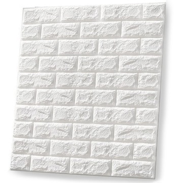 PANELE 3D ŚCIENNE SAMOPRZYLEPNE CEGŁA TAPETA