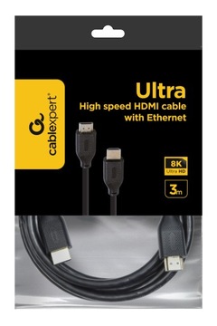 GEMBIRD KABEL HDMI ULTRA HIGH SPEED ETHERNET 8K 3M