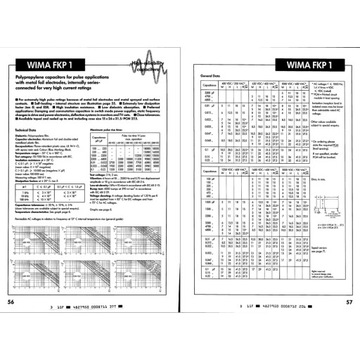 Конденсатор WIMA FKP1 680пФ 2000В700ВAC R15 10% x2