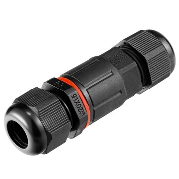 Złącze wodoodporne 3 piny IP68 3x1,5 MUFA kablowa złączka hermetyczna 3pin