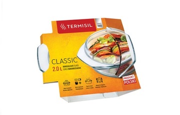 Naczynie żaroodporne z pokrywą do pieczenia 2,0 l BRYTFANNA PRODUKT POLSKI