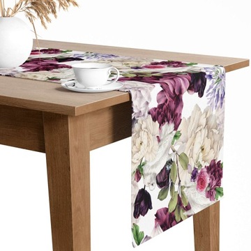 ДОРОЖКА ДЛЯ СТОЛИКА, ГЛАДКИЙ СТОЛ МАТОВЫЙ 40x140 080