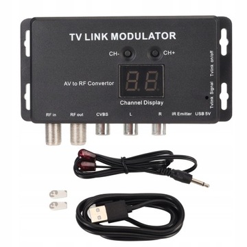 РЧ МОДУЛЯТОР AVRF AVTV КОНВЕРТЕР VHF UHF 230V EU