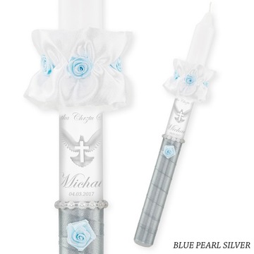 КРЕЩЕННАЯ СВЕЧА НА КРЕЩЕНИЕ С ИМЕННЫМ КРЮЧКОМ DAT