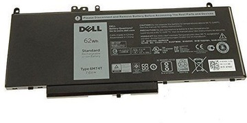 Oryginalna Bateria DELL 62Wh 7.6 V 6MT4T