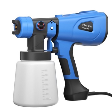 ЭЛЕКТРИЧЕСКИЙ НАСТЕННЫЙ ПИСТОЛЕТ ДЛЯ ПОКРАСКИ ГЕНЕРАТОР 600ВТ 1000МЛ