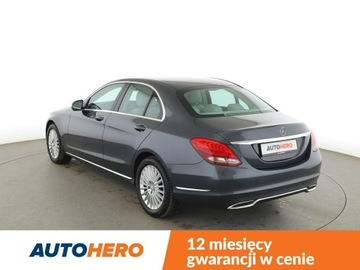 Mercedes Klasa C W205 Limuzyna 180 156KM 2014 Mercedes C 180 automat półskóra jane wnętrze, zdjęcie 3