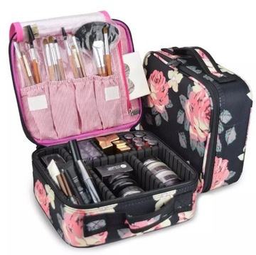 Kosmetyczka kuferek organizer etui na kosmetyki