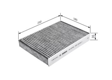 BOSCH 1 987 435 562 FILTR VENTILACE PROSTORU