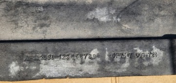 Apatinė apsauga dešinė BMW 5 E60 E61 6 E63 E64 OE 51757009726 – nuotrauka 8
